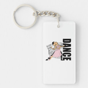 Dance Classic Ballroom Dancing Sleutelhanger