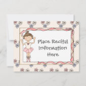 Dance Considérant Invitation (Dos)