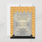 Dance Considérant Invitation Modèle photo (Dos)