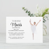 Dance Considérant Photo Invitation (Debout devant)