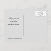 Dance Considérant Postcard Invitation (Dos)