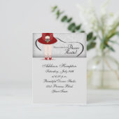 Dance Considérant Postcard Invitation (Debout devant)