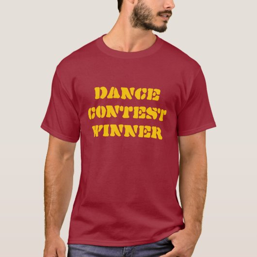 DANCE CONTEST WINNER T-SHIRT (Voorkant)