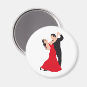 Dance couple magneet (Voorkant / Achterkant)