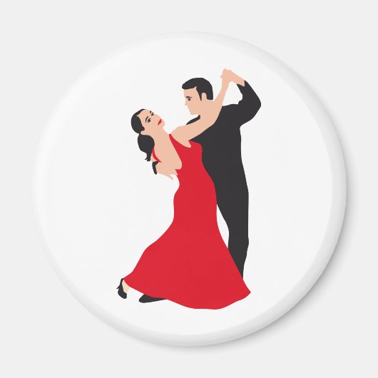 Dance couple magneet (Voorkant)