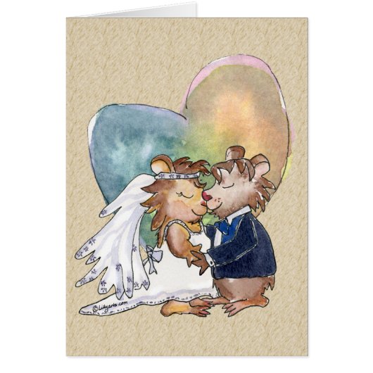 Dance Couple Mariage de dessin animé (Devant)