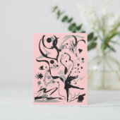 Dance Crazy. Briefkaart (Staand voorkant)