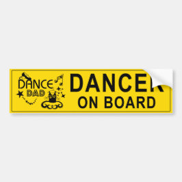 Dance Dad Bumpersticker