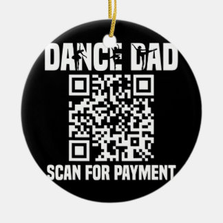 Dance Dad Funny Dansing Dad Scan I Keramisch Ornament