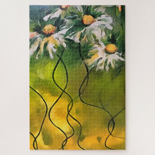 Dance Daisy Dance Surrealistische Art Legpuzzel (Verticaal)