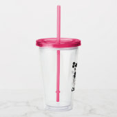 Dance Dance Dance Ballet Acryl Tumbler Acryl Drinkbeker (Rechts)