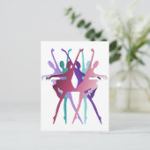 Dance Dance Dance Briefkaart (Staand voorkant)