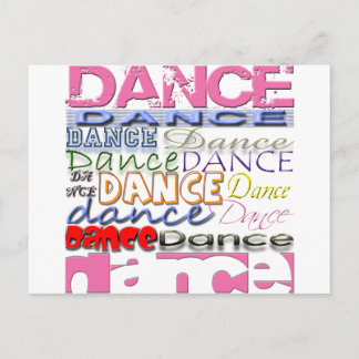 Dance Dancer's Products Briefkaart