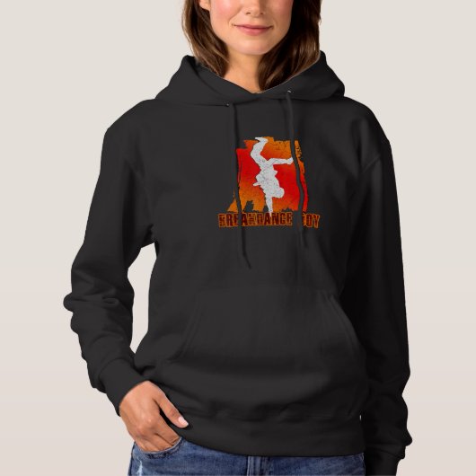 Dance Dancing BreakdanBoy 2 Hoodie (Voorkant)
