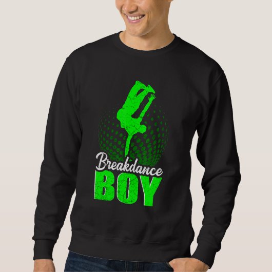 Dance Dancing Breakdance Boy 17 Trui (Voorkant)