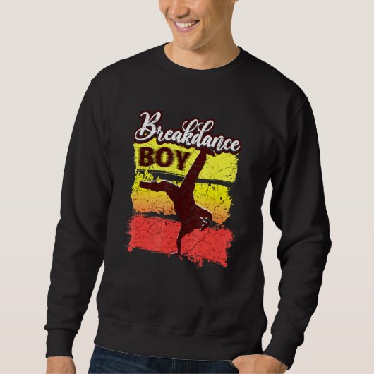 Dance Dancing Breakdance Boy 4 Trui (Voorkant)