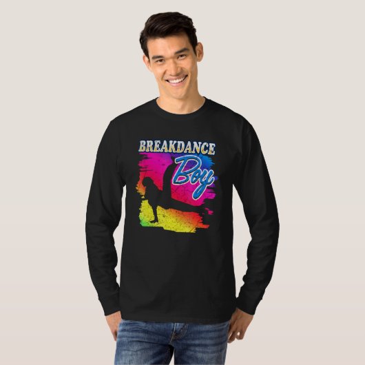Dance Dancing Breakdance Boy 8 T-shirt (Voorkant volledig)