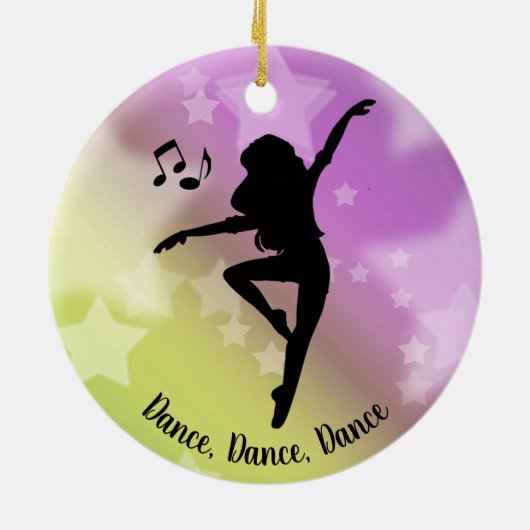 Dance Dancing Ornament (Achterkant)