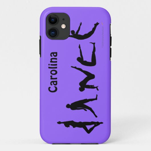 Dance Dansende Silhouettes Custom Dancer iphone 5 Case-Mate iPhone Case (Achterkant)