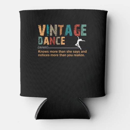  Dance Definition Dance Lover Gift Blikjeskoeler (Voorkant)