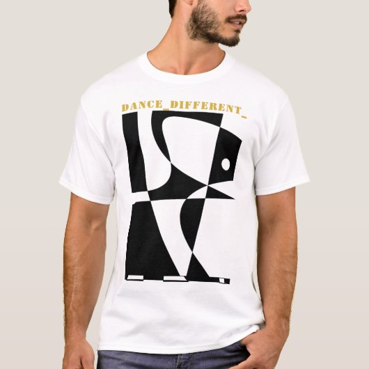 DANCE_DIFFERENT_ T-Shirt White (Voorkant)
