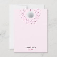 Dance Disco Ball Party Custom Roze Zwart Party