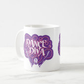 Dance Diva Café Mug (Devant gauche)