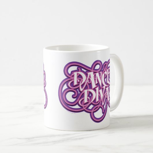 Dance Diva Café Mug (Devant droit)