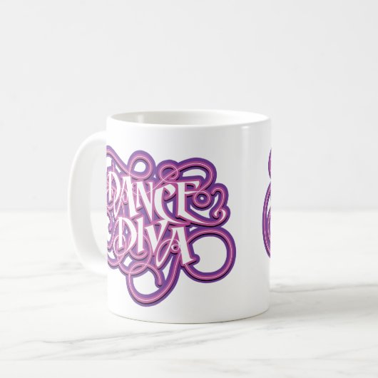 Dance Diva Café Mug (Devant gauche)