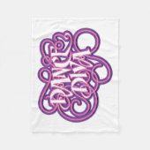 Dance Diva Fleece Deken (Voorkant)