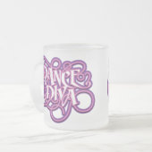 Dance Diva Frosted Glass café Mug (Devant gauche)