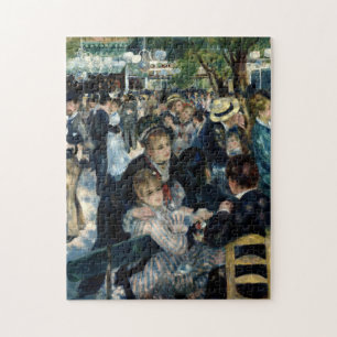 Dance du Le Moulin de La Galette, Renoir, 1876 Legpuzzel