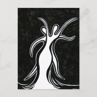 Dance Duo Briefkaart
