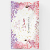 Dance en twirl ballerina spandoek (Verticaal)