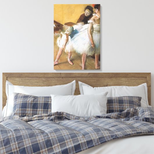 Dance Examination by Edgar Degas,  Ballet Canvas Afdruk (Insitu (Slaapkamer))