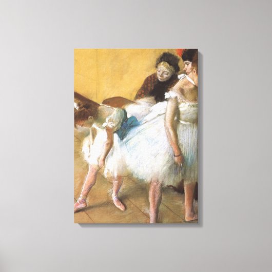 Dance Examination by Edgar Degas,  Ballet Canvas Afdruk (Voorkant)