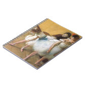 Dance Examination by Edgar Degas,  Ballet Notitieboek (Linkerzijde)