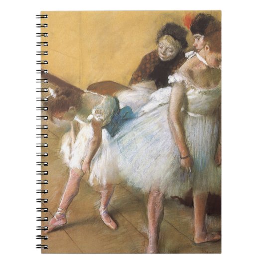 Dance Examination by Edgar Degas,  Ballet Notitieboek (Voorkant)
