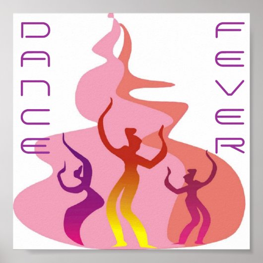 Dance Fever Portfolio 11x11 Poster (Voorkant)