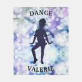 Dance Fleece Blanket w. (Voorkant)