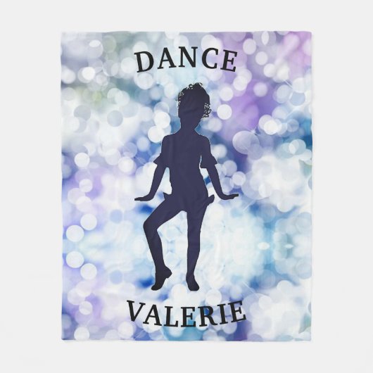 Dance Fleece Blanket w. (Voorkant)