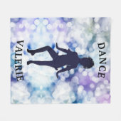 Dance Fleece Blanket w. Deken (Voorkant (Horizontaal))