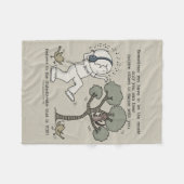 Dance Fleece Deken (Voorkant (Horizontaal))