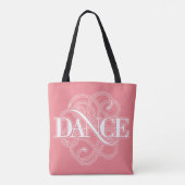 Dance Flourish Canvas tas (Achterkant)