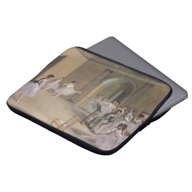 Dance Foyer bij de opera van Edgar Degas Laptop Sleeve (Voorkant top)
