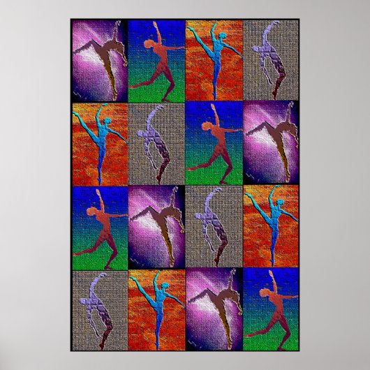 Dance Framed Print (Voorkant)