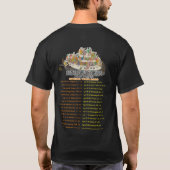 DANCE GAVIN DANCE ANIMALS LEIDERS - SPRINGTOUR T-SHIRT (Achterkant)