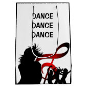 Dance Girl Modern Custom Medium Cadeauzakje (Achterkant)