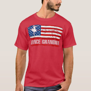 Dance Grandma Disco op 4 juli American Dancing I T-shirt