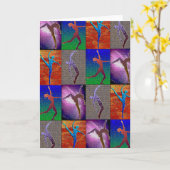Dance Greeting Card Kaart (Gele Bloem)